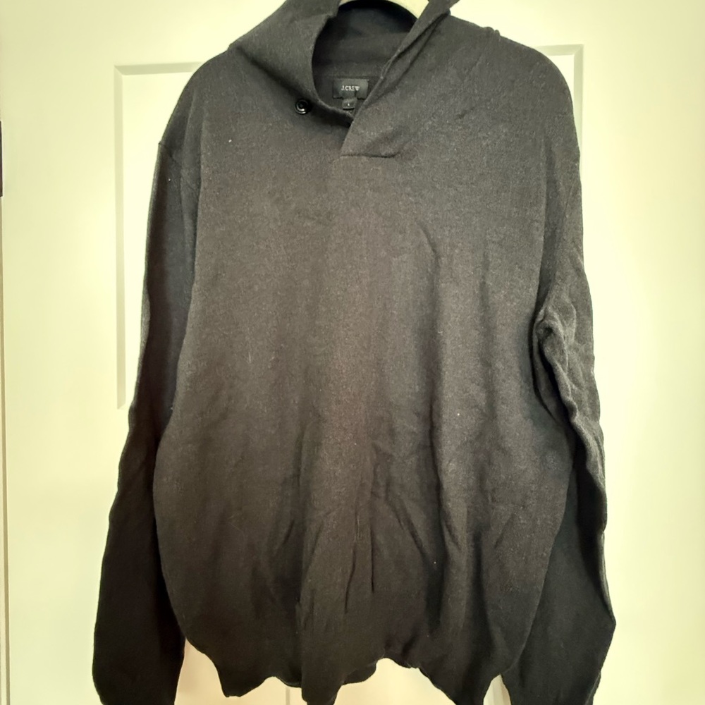 J. Crew Men's Charcoal Turtleneck Sweater